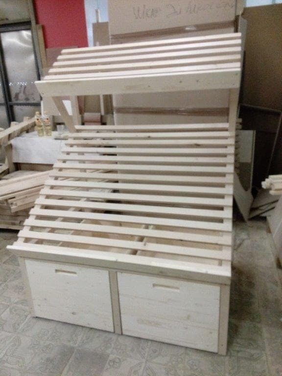 Овощной развал с дополнительной полкой и выдвижной корзиной