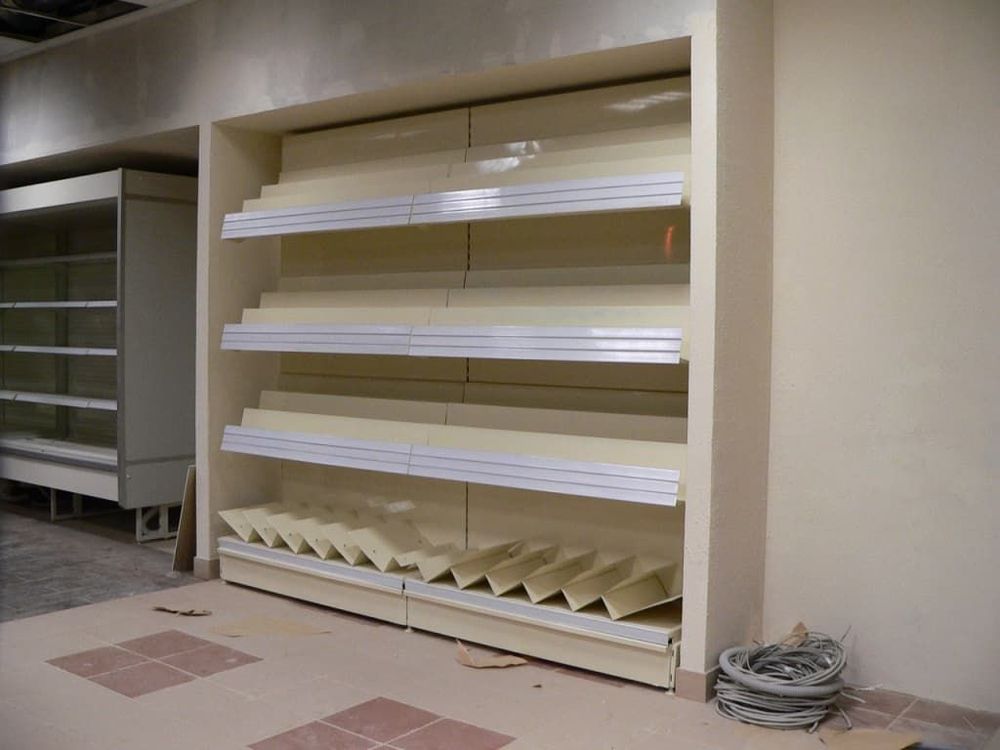 Стеллаж для торговли журналами и газетами без фриза