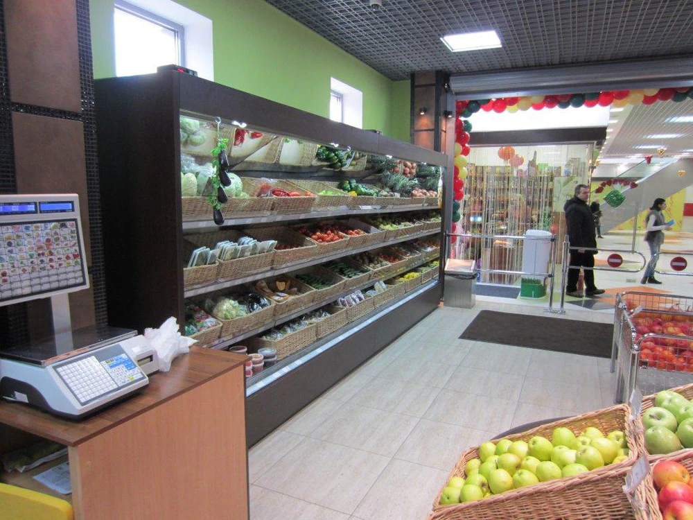 Холодильная горка Gemeni фруктовая 1250