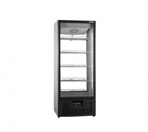 Шкаф с стеклянной дверью,прозрачная стенка (R 700 MSW) (ПРОПАН)